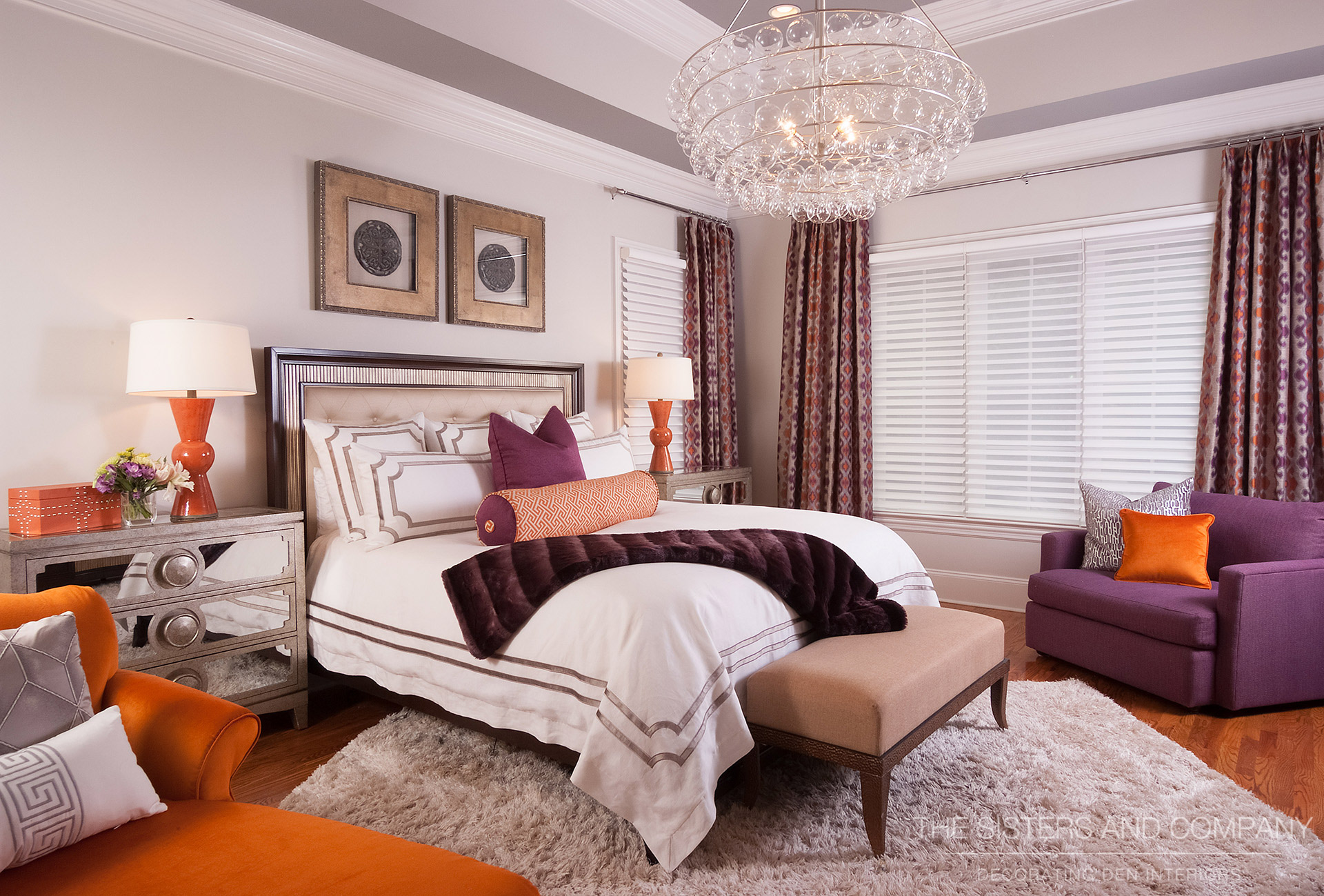 STRIKING ENERGETIC BEDROOM