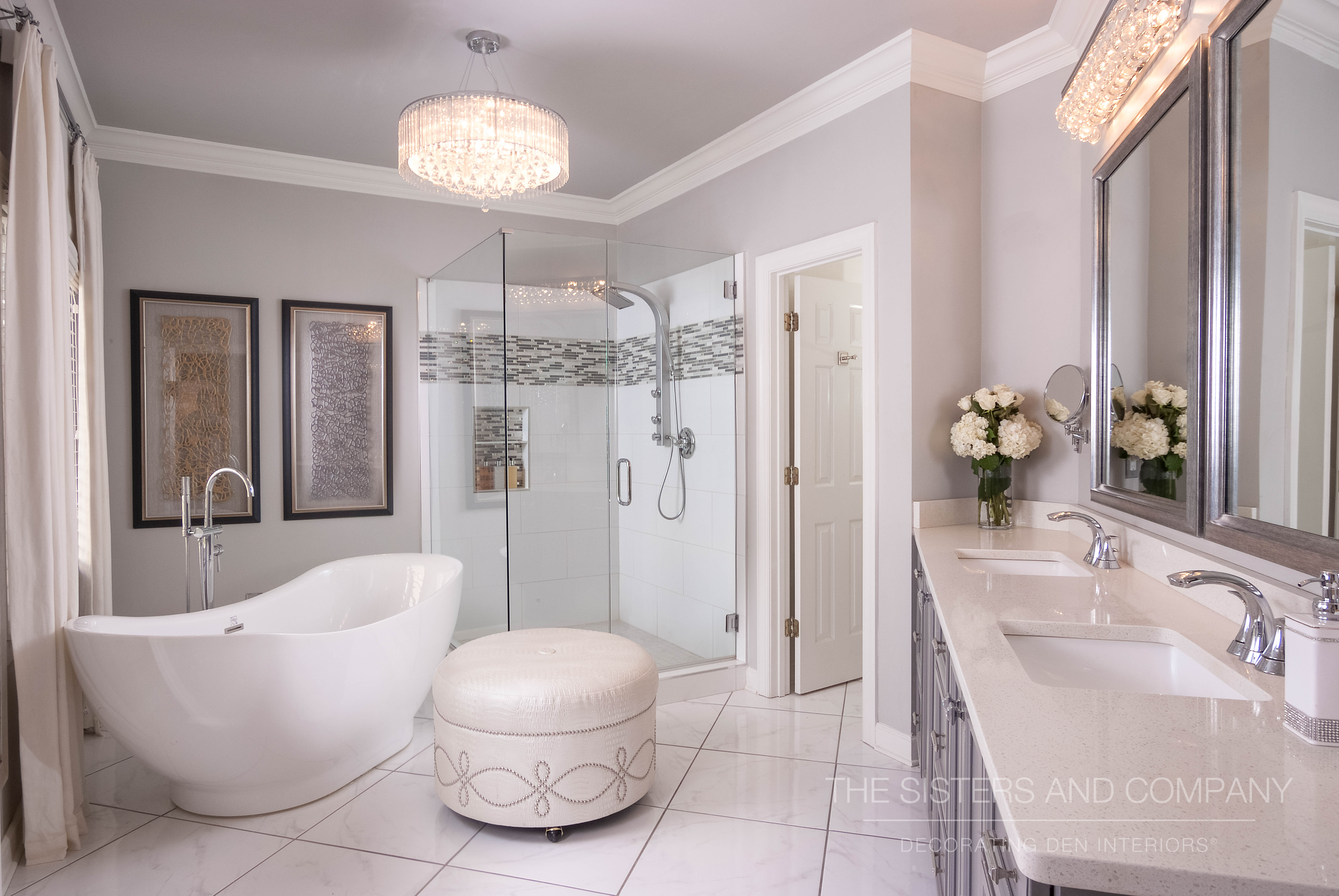 HOLLYWOOD INSPIRED BATHROOM